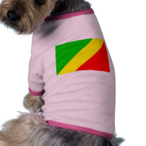 Congo Brazzaville Flag pet clothing