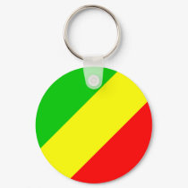 Congo Brazzaville Flag keychains