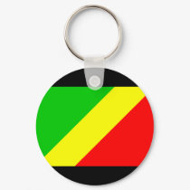 Congo Brazzaville Flag keychains