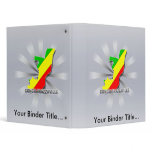 Congo Brazzaville Flag Map 2.0 binders