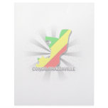 Congo Brazzaville Flag Map 2.0 letterhead