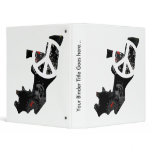 Congo Brazzaville Trendy Peace Sign with Congolese binders