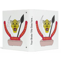 Congo Coat of Arms detail Binder