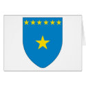 Congo Coat of Arms Greeting Card