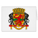 Congo Coat of Arms Greeting Card