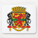 Congo Coat of Arms Mousepad