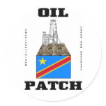Congo,Democratic Rep. Oil Patch Sticker,Oil,Gas