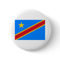 Congo Democratic Republic Flag buttons