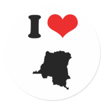 CONGO, DEMOCRATIC REPUBLIC STICKERS