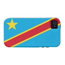 Congo (DR) Tough™ iPhone 4 Case