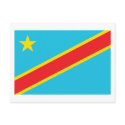 Congo Flag (2006) Postcard