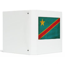 Congo Flag Vinyl Binder