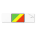 Congo Flag bumper stickers