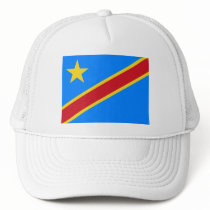 Congo flag CD Mesh Hats