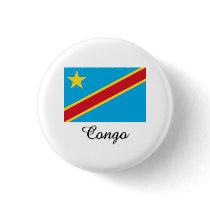Congo Flag Design buttons
