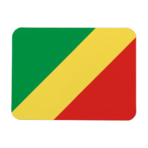 Congo Flag Flexible Magnets