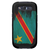 Congo Flag Galaxy S3 Case