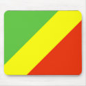 Congo Flag Mousepad