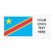 Congo Flag photo cards