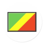 Congo Flag stickers
