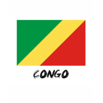 Congo Flag t-shirts