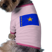 Congo Kinshasa Flag pet clothing