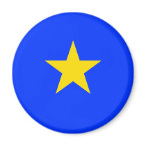Congo Kinshasa Flag magnets