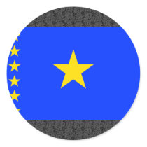 Congo Kinshasa Flag Sticker