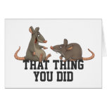 “Congo Rats!” Greeting Card