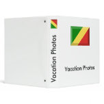 Congo Republic Flag Jewel binders