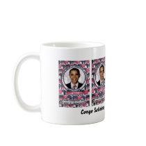 Congo Salutes Obama Mug
