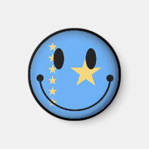 Congo Smiley Refrigerator Magnets