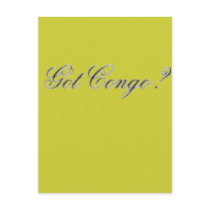 Congo T-shirt & Etc postcards
