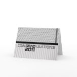 Congradulations Class Of 2011 Card Silver