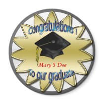 congrats grad commemorative magnets