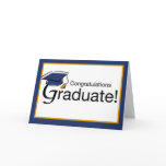 Congrats Graduate Hat Card