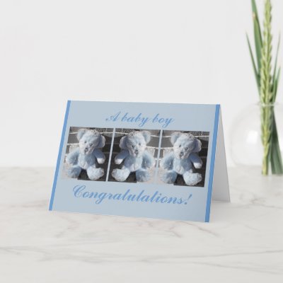 Congratulations Baby Gifts on Congratulations   A Baby Boy Greeting Cards From Zazzle Com