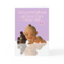 Congratulations A Beautiful Baby Girl cards by moonlake Congratulations A Beautiful Baby Girl cards