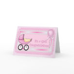 Congratulations Baby Girl Card