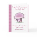 Congratulations Baby Girl Card, New Baby