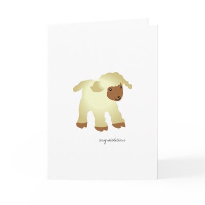 Congratulations-Baptism Greeting Card by christiandesigns