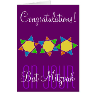 Congratulations On Your Bat Mitzvah Cards, Congratulations On Your Bat ...