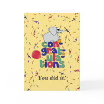 Congratulations cards