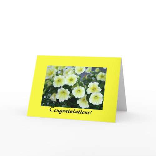 Congratulations Card card