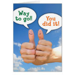 Congratulations card cards