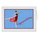 Congratulations Card for Dance Recital