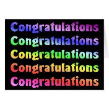 Congratulations Cards