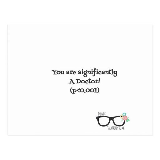 Congratulations, Doctor postcard | Zazzle