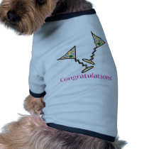 congratulations pet clothing