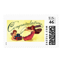Congratulations From Fairies Stamps